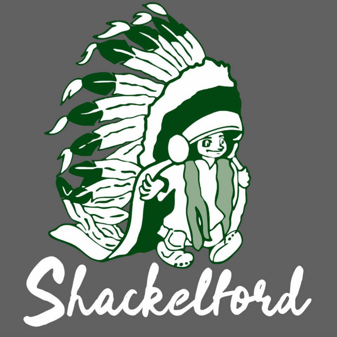 school logo of kiddo wearing head dress school logo of kiddo wearing head dress